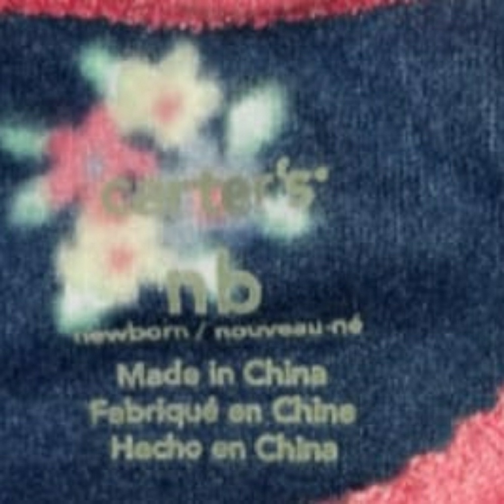Flowered Soft Onsie - Picture 4 of 4